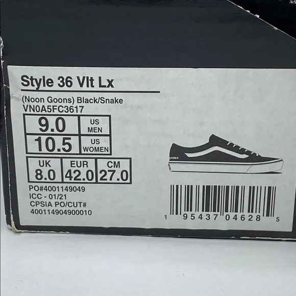 Vans x Noon Goons Style 36 size 9 - Picture 10 of 11